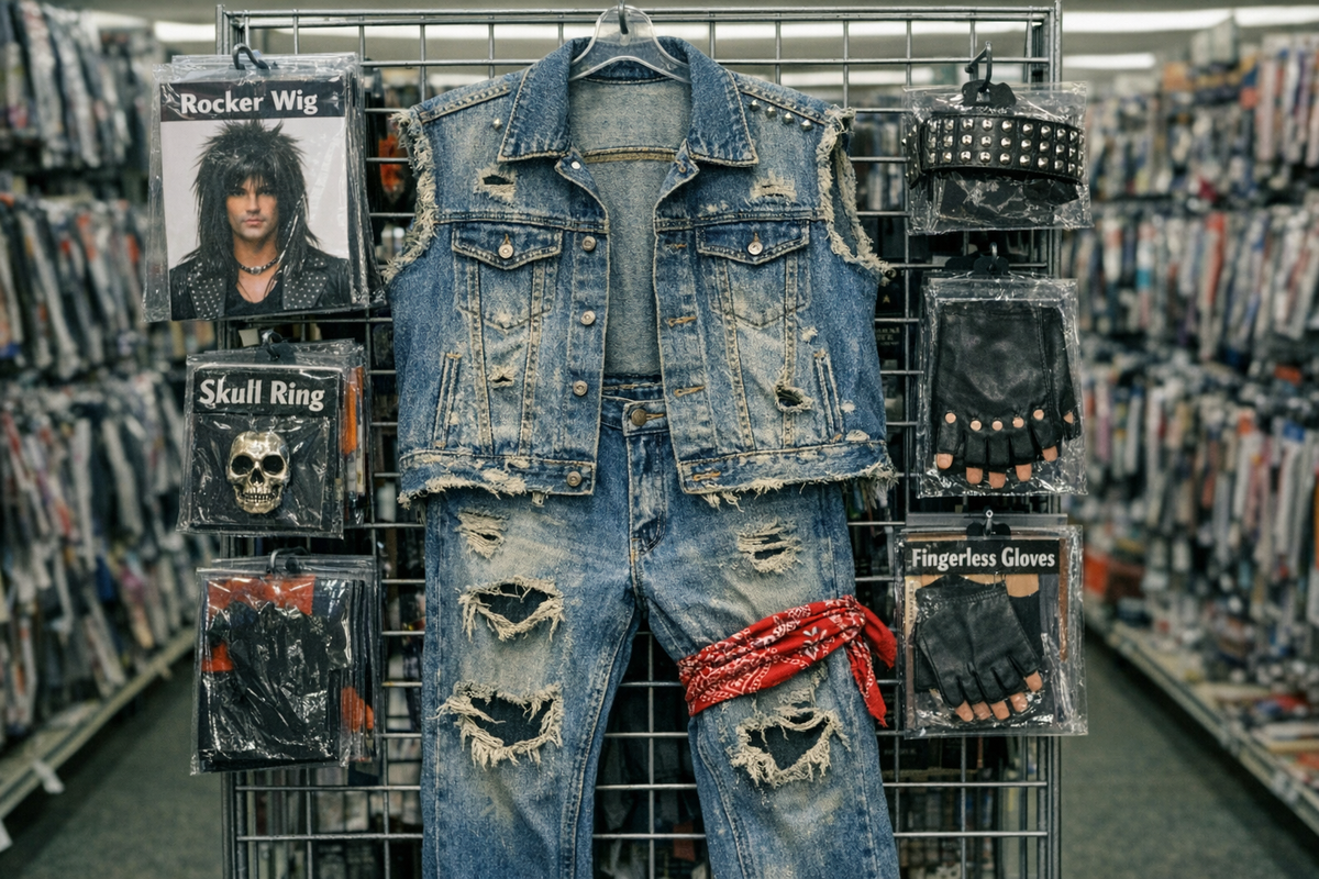 The 80s rock star costume everyone gets wrong