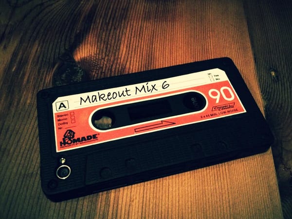 The label-maker font said more than the song list did